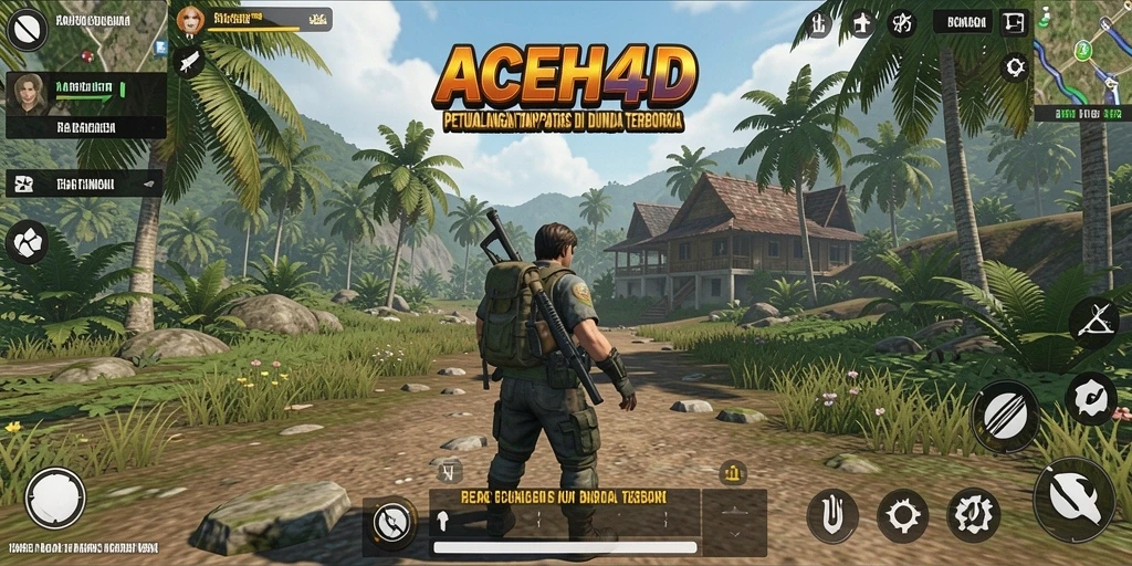 Gameplay dinamis dalam dunia terbuka ACEH4D yang penuh petualangan.