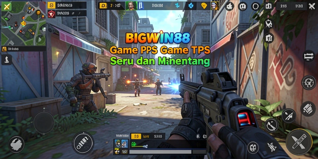 Tampilan gameplay seru dan menantang di BIGWIN88