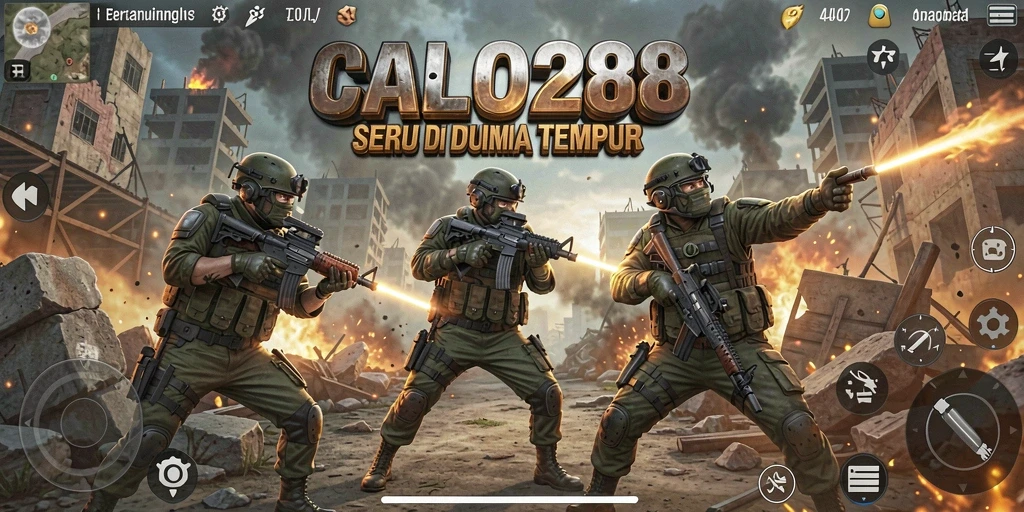 Tampilan gameplay seru dengan pertarungan yang mendebarkan.