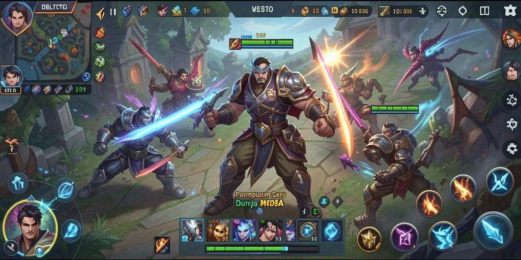 Gameplay menarik DBLTOTO dalam pertempuran strategis.