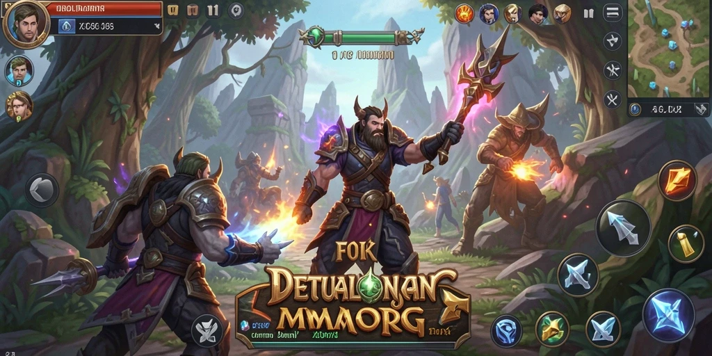 Gameplay FO8 yang seru dan penuh aksi di dunia MMORPG.