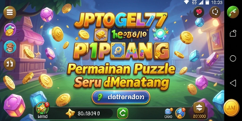 Tampilan menarik dari gameplay JPTOGEL77 yang penuh warna.