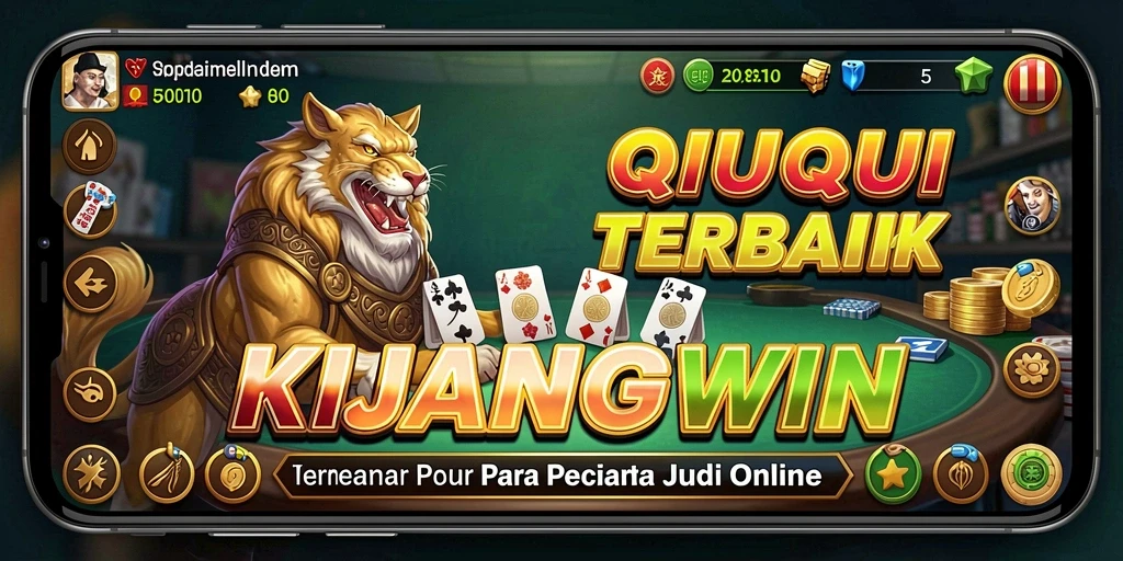 Tampilan gameplay KIJANGWIN yang mendebarkan dalam permainan QiuQiu.