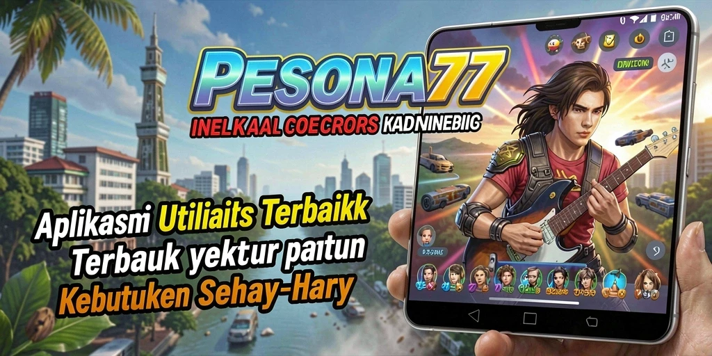 Tampilan antarmuka PESONA77 yang bersih dan mudah dinavigasi.