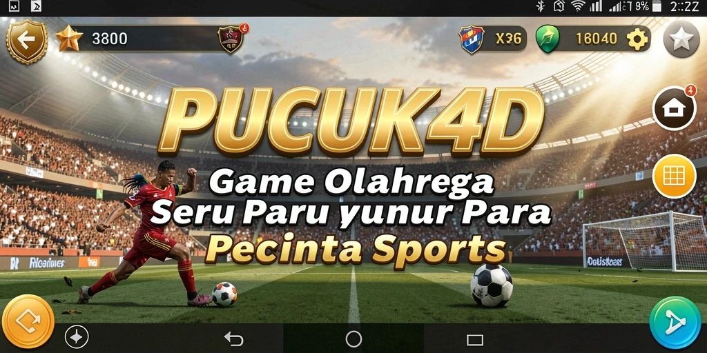 Screenshot PUCUK4D menunjukkan aksi olahraga yang mendebarkan dalam gameplay.
