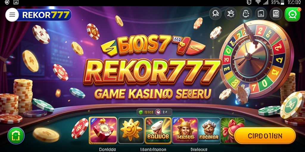 Gameplay seru dan mendebarkan di REKOR777.