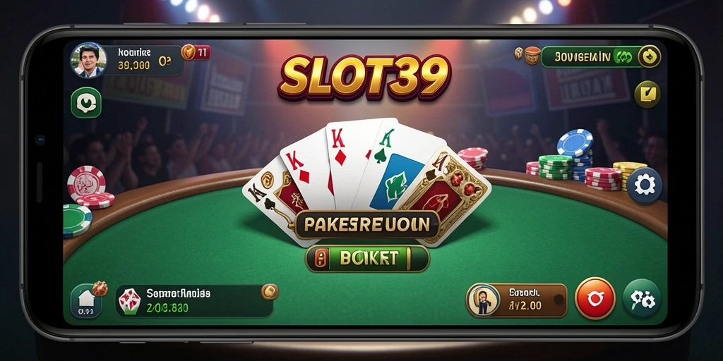 Tampilan antarmuka gameplay SLOT39 yang menarik dan interaktif.